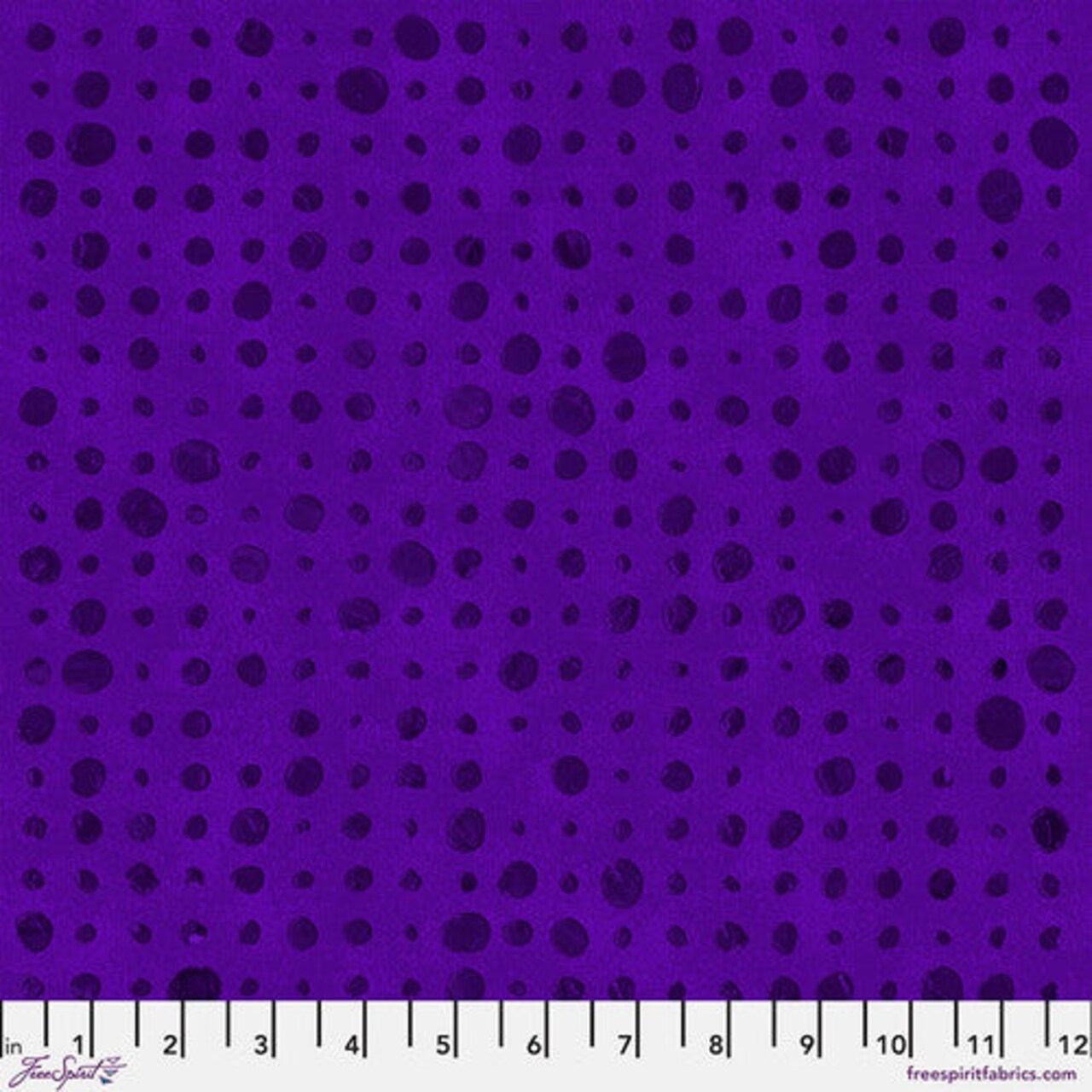 Fabric FreeSpirit Textures Purple Pebbles by the Quarter Yard PWSP011.PURPLE